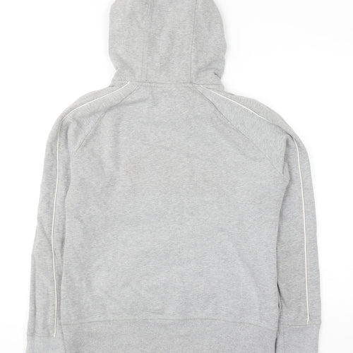 Ellesse Womens Grey Hoodie Size 10 Pullover Logo Sweatshirt