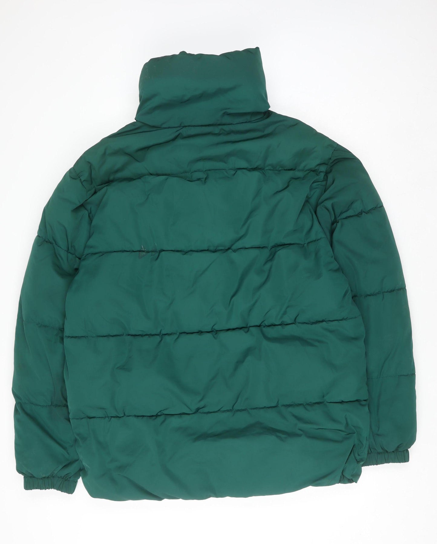 Michael Kors Women's Green Puffer Jacket Size M Winter Coat