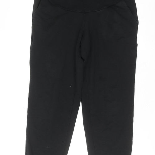 H&M Mama Black Maternity Leggings Women’s UK M High Waist Stretch