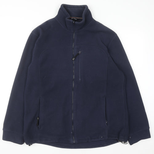 Peter Storm Men's Blue Fleece Full Zip Jacket Size L Outdoor Wear