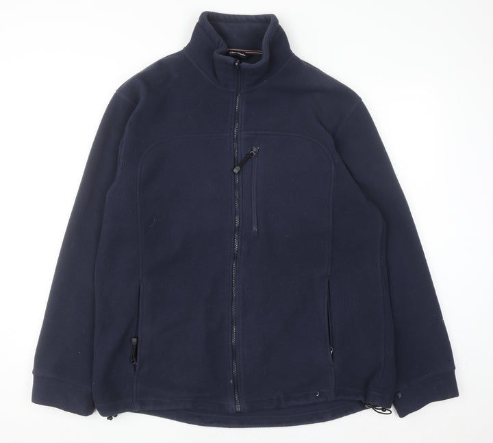 Peter Storm Men's Blue Fleece Full Zip Jacket Size L Outdoor Wear