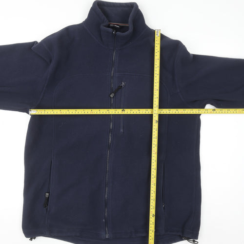 Peter Storm Men's Blue Fleece Full Zip Jacket Size L Outdoor Wear