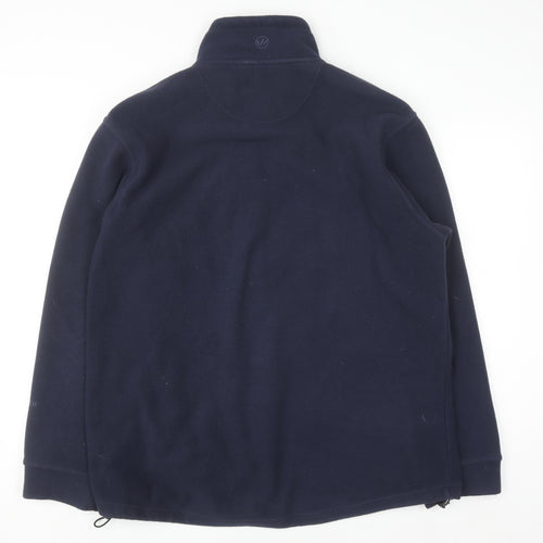Peter Storm Men's Blue Fleece Full Zip Jacket Size L Outdoor Wear