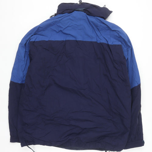 Mountain Warehouse Men's Blue 3-in-1 Waterproof Hooded Jacket Size L