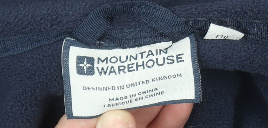 Mountain Warehouse Men's Blue 3-in-1 Waterproof Hooded Jacket Size L