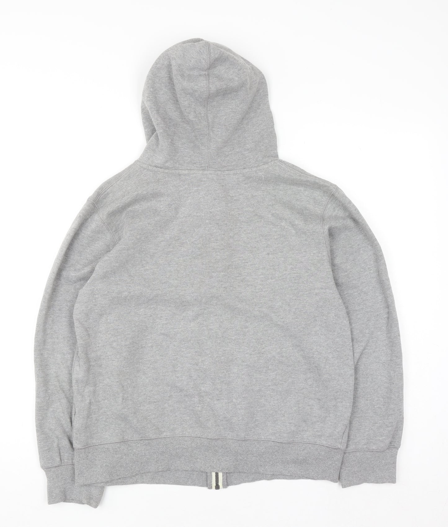 Converse Boys Grey Full Zip Hoodie 13-15 Years Cotton Blend