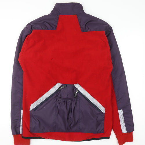 Karrimor Men's Purple Soft Shell Fleece Lined Cycling Jacket Size L