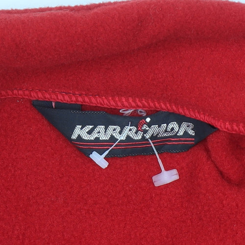 Karrimor Men's Purple Soft Shell Fleece Lined Cycling Jacket Size L