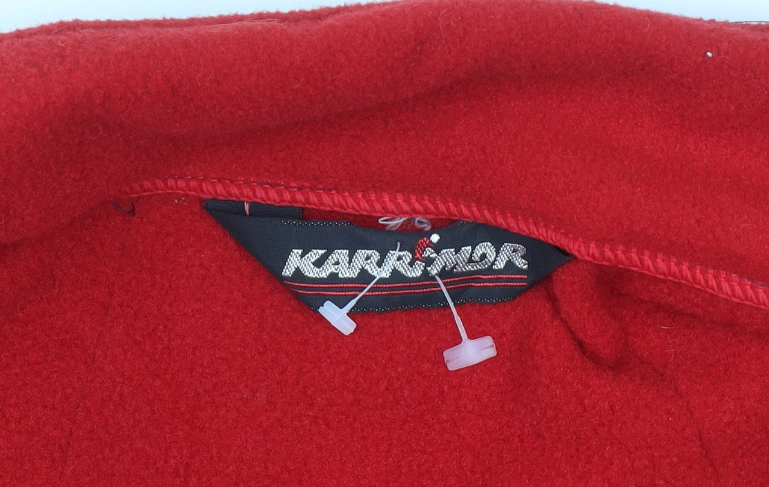 Karrimor Men's Purple Soft Shell Fleece Lined Cycling Jacket Size L