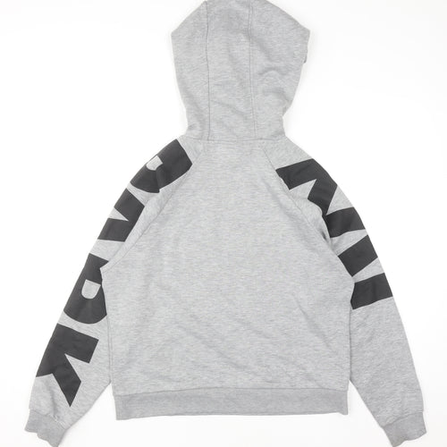 Ivy Park Womens Grey Hoodie Small Pullover Hooded Sweatshirt