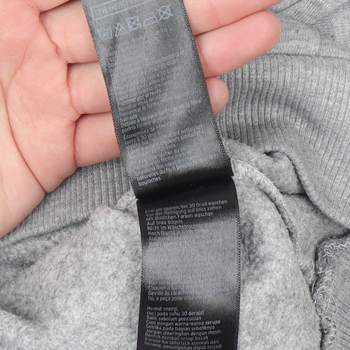 Ivy Park Womens Grey Hoodie Small Pullover Hooded Sweatshirt