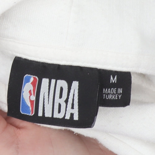 Primark NBA Chicago Bulls White Men's M Pullover Hoodie