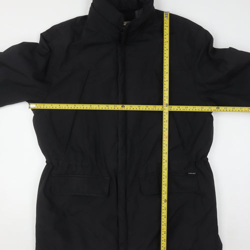 Marks and Spencer Men's Black Waterproof Parka Coat M