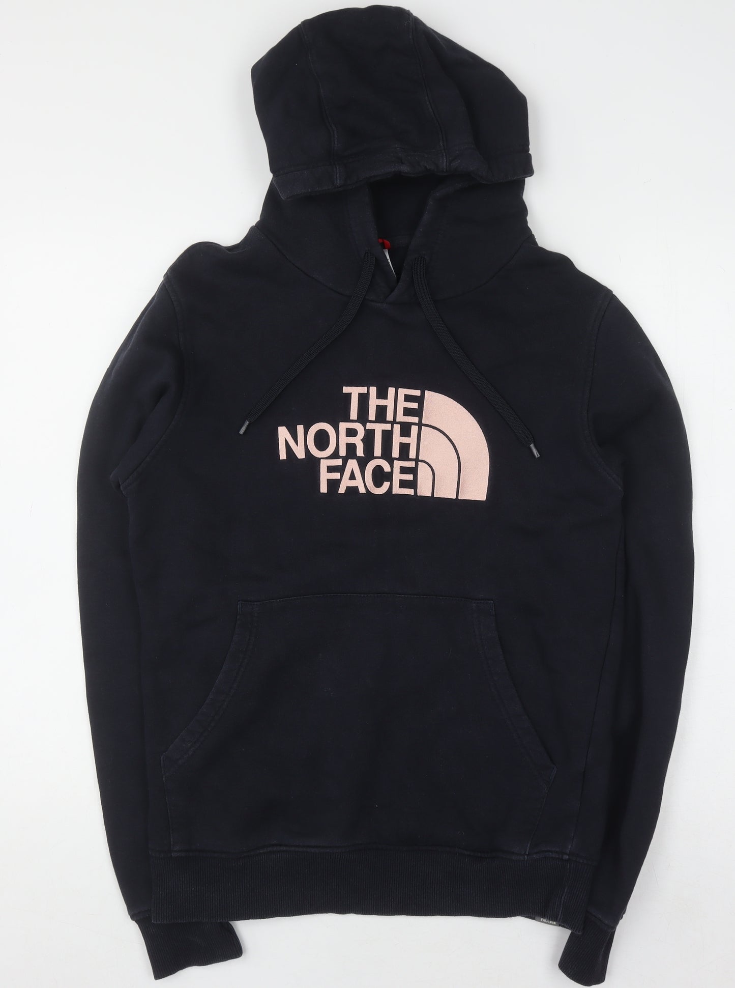 The North Face Women Black Small Pullover Hoodie 100% Cotton