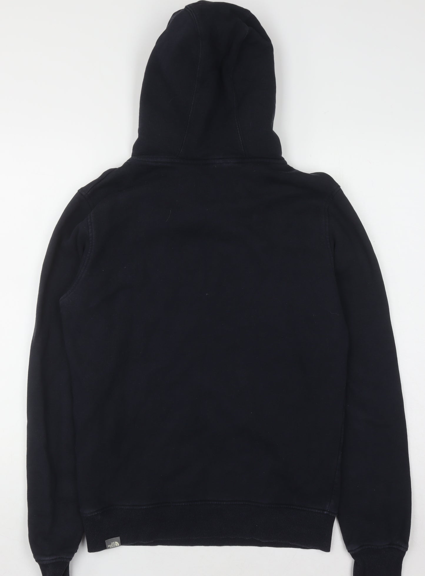 The North Face Women Black Small Pullover Hoodie 100% Cotton