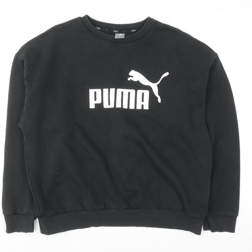 Puma Men's Black XL Pullover Crew Neck Sweatshirt