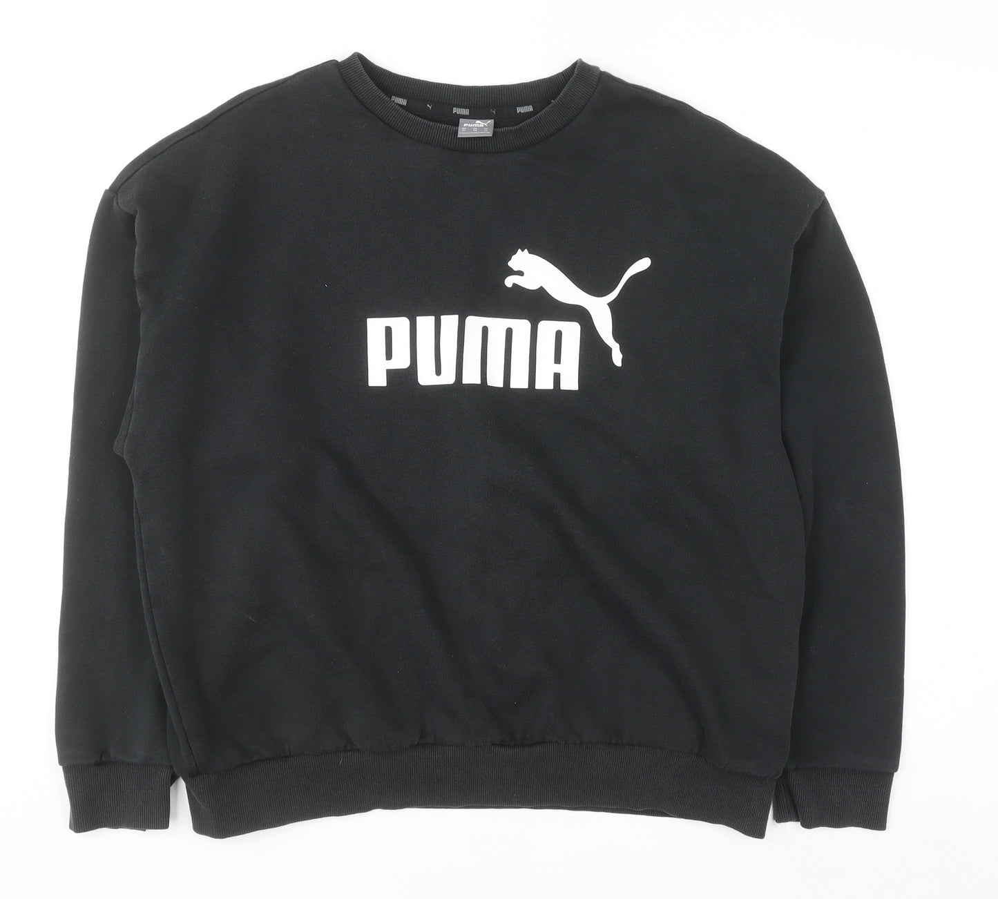 Puma Men's Black XL Pullover Crew Neck Sweatshirt