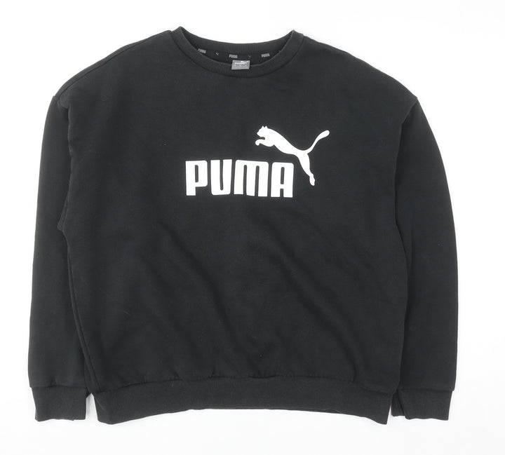Puma Men's Black XL Pullover Crew Neck Sweatshirt