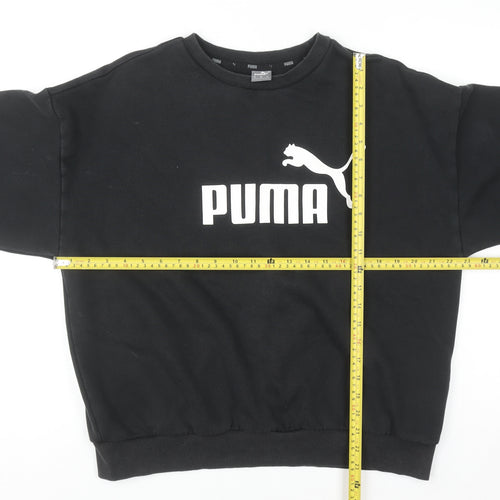 Puma Men's Black XL Pullover Crew Neck Sweatshirt