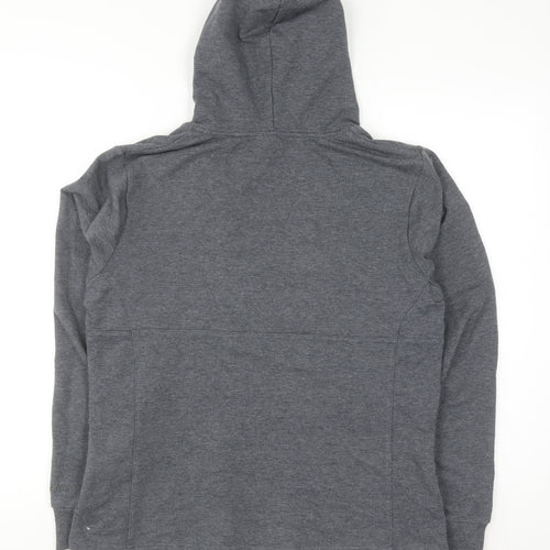 Golddigga Women's Grey Pullover Hoodie Size 14 Cotton Blend