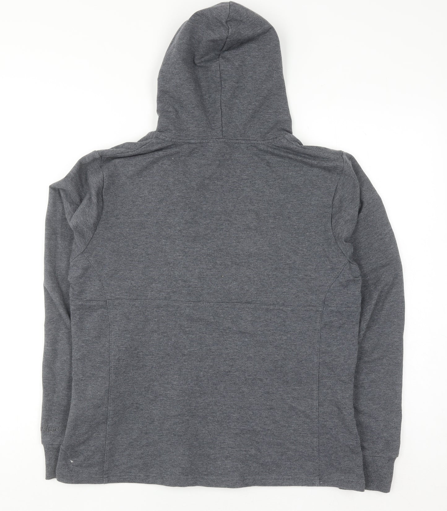 Golddigga Women's Grey Pullover Hoodie Size 14 Cotton Blend