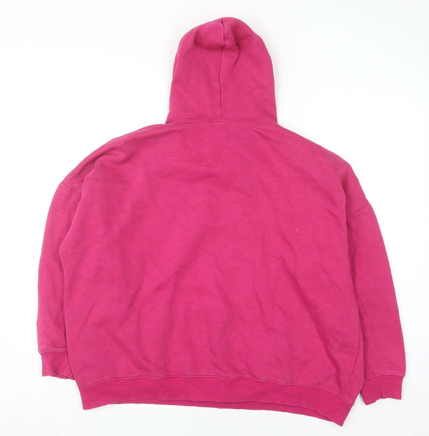 Pink Vanilla Women’s Pink Paris Pullover Hoodie Size M Cotton Blend