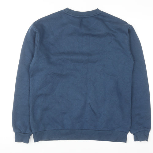 H&M Boys Blue Champs 76 Pullover Sweatshirt 16 Years