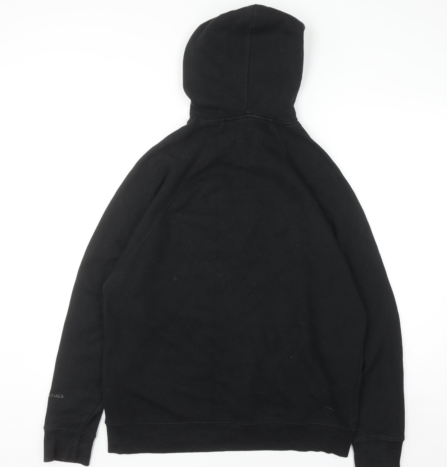 EKO Sustainable Essentials Men's Black Pullover Hoodie S Regular Fit