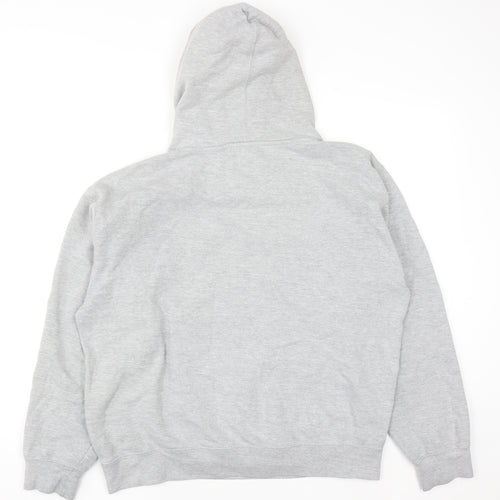 Manchester Souvenirs Women's Grey Pullover Hoodie L Graphic Print