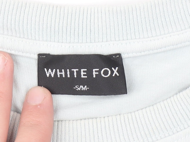 White Fox Women’s Purple Ombre Pullover Sweatshirt S/M