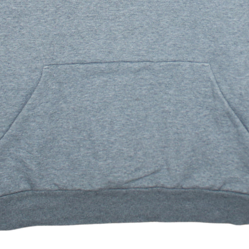 Puma Men's Grey XL Pullover Hoodie with Logo Print