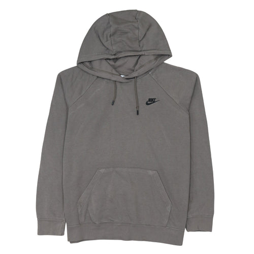 Nike Men's Grey Pullover Hoodie L Regular Fit All Seasons