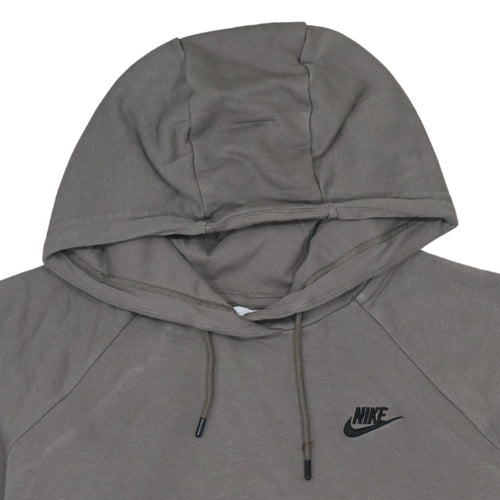 Nike Men's Grey Pullover Hoodie L Regular Fit All Seasons