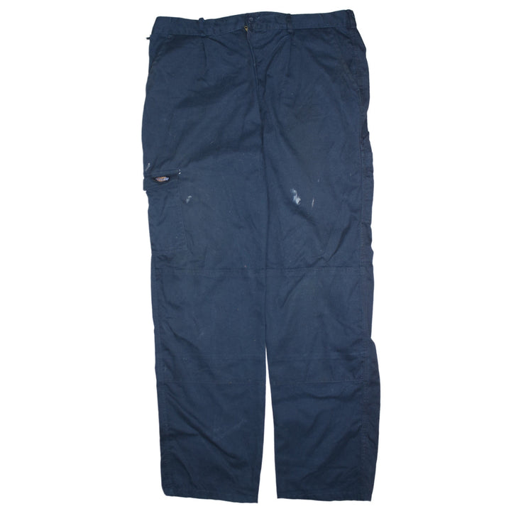 Dickies Redhawk Mens Blue 40T Cargo Work Trousers