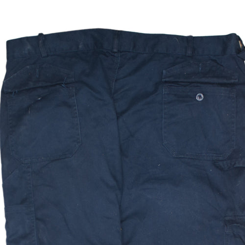 Dickies Redhawk Mens Blue 40T Cargo Work Trousers