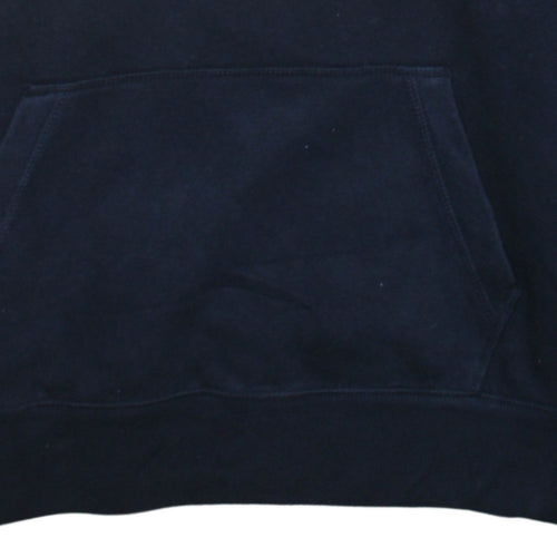 GAP Kids Boys Navy Blue XL Pullover Hoodie Cotton Blend Logo Design