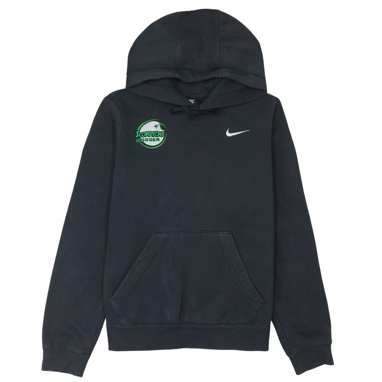 Nike Men's Black Pullover Hoodie M Scorpions Soccer Graphic