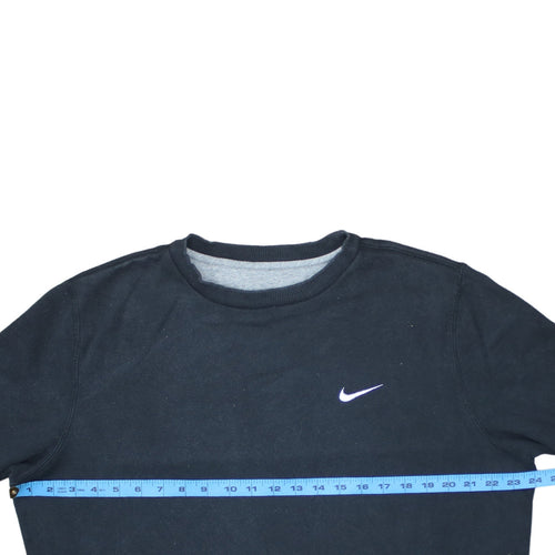 Nike Men's Black Crew Neck Pullover Sweatshirt Size L