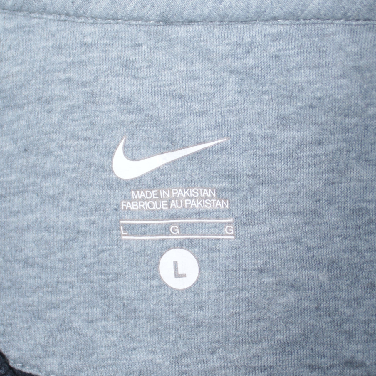 Nike Men's Black Crew Neck Pullover Sweatshirt Size L