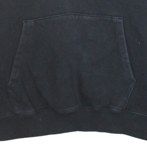 Champion Men's Black XS Pullover Hoodie with Logo Embroidery