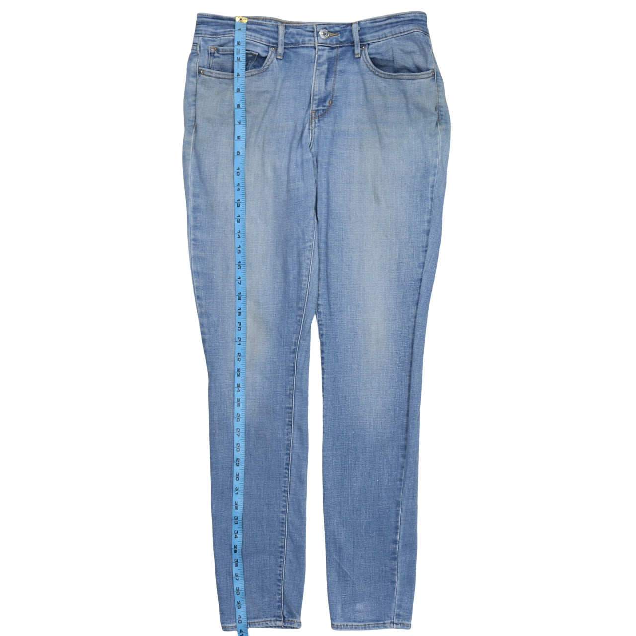 Levi Strauss & Co. Women's Blue 711 Skinny Jeans Size 12
