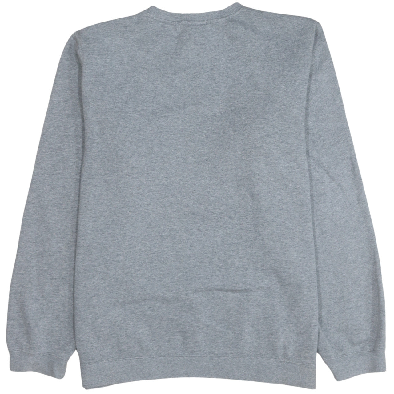 Nike Men's Grey Crew Neck Pullover Sweatshirt L Regular Fit