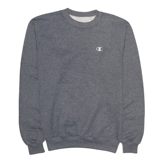 Champion Men's Grey Small Pullover Fleece Sweatshirt
