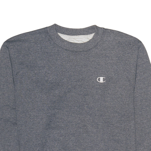 Champion Men's Grey Small Pullover Fleece Sweatshirt
