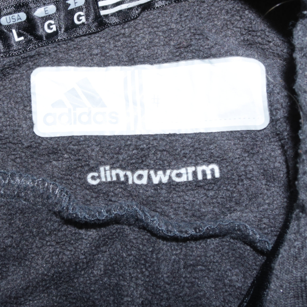Adidas Men’s Grey ClimaWarm 1/2 Zip Sweatshirt Size L Sports Top