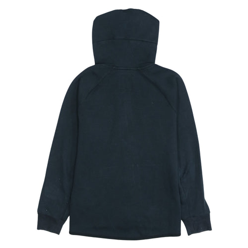 Nike Boys Black Full Zip Hoodie XL 13-15 Years Cotton Blend Sportswear