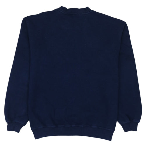 FILA Mens Blue Sweatshirt Small Crew Neck Vintage Pullover