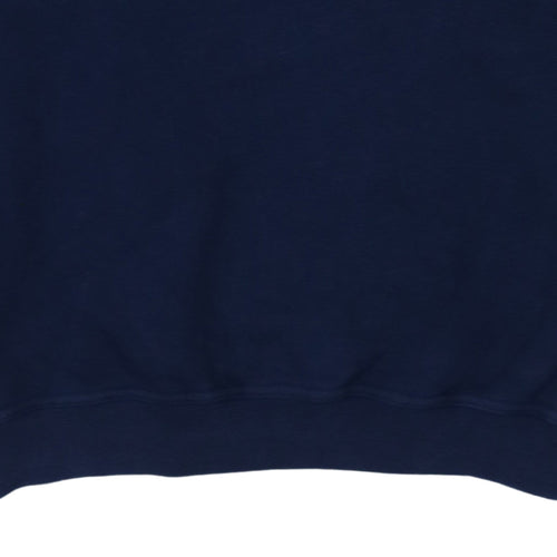 FILA Mens Blue Sweatshirt Small Crew Neck Vintage Pullover
