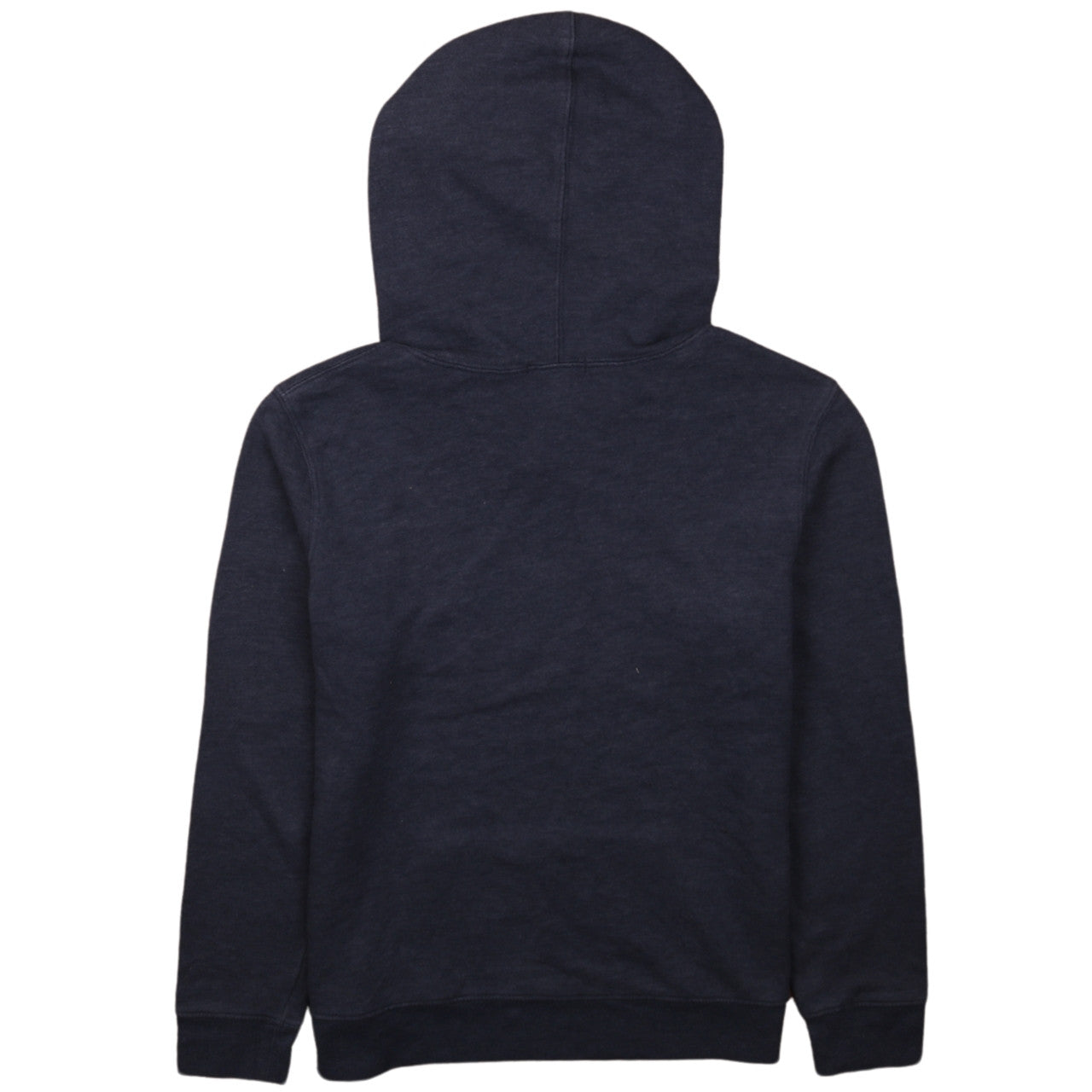 GAP Womens Navy Blue Pullover Hoodie M Logo Cotton Blend