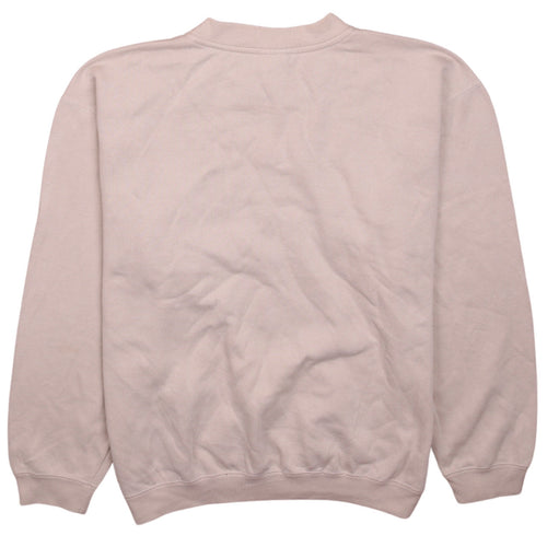 Reebok Boys Beige Sweatshirt Size 164cm Crew Neck Pullover